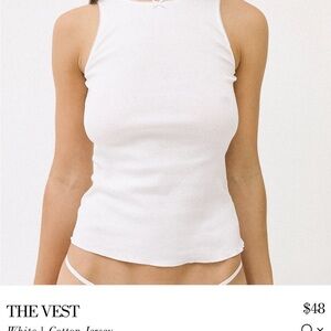 Elegant White Tank Top